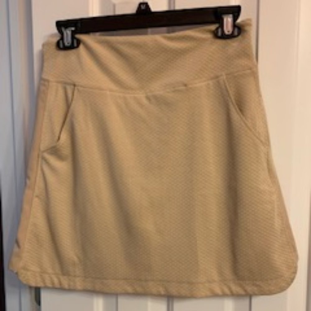 Nancy Lopez_Desert_Dry_Golf/Tennis skort_Khaki